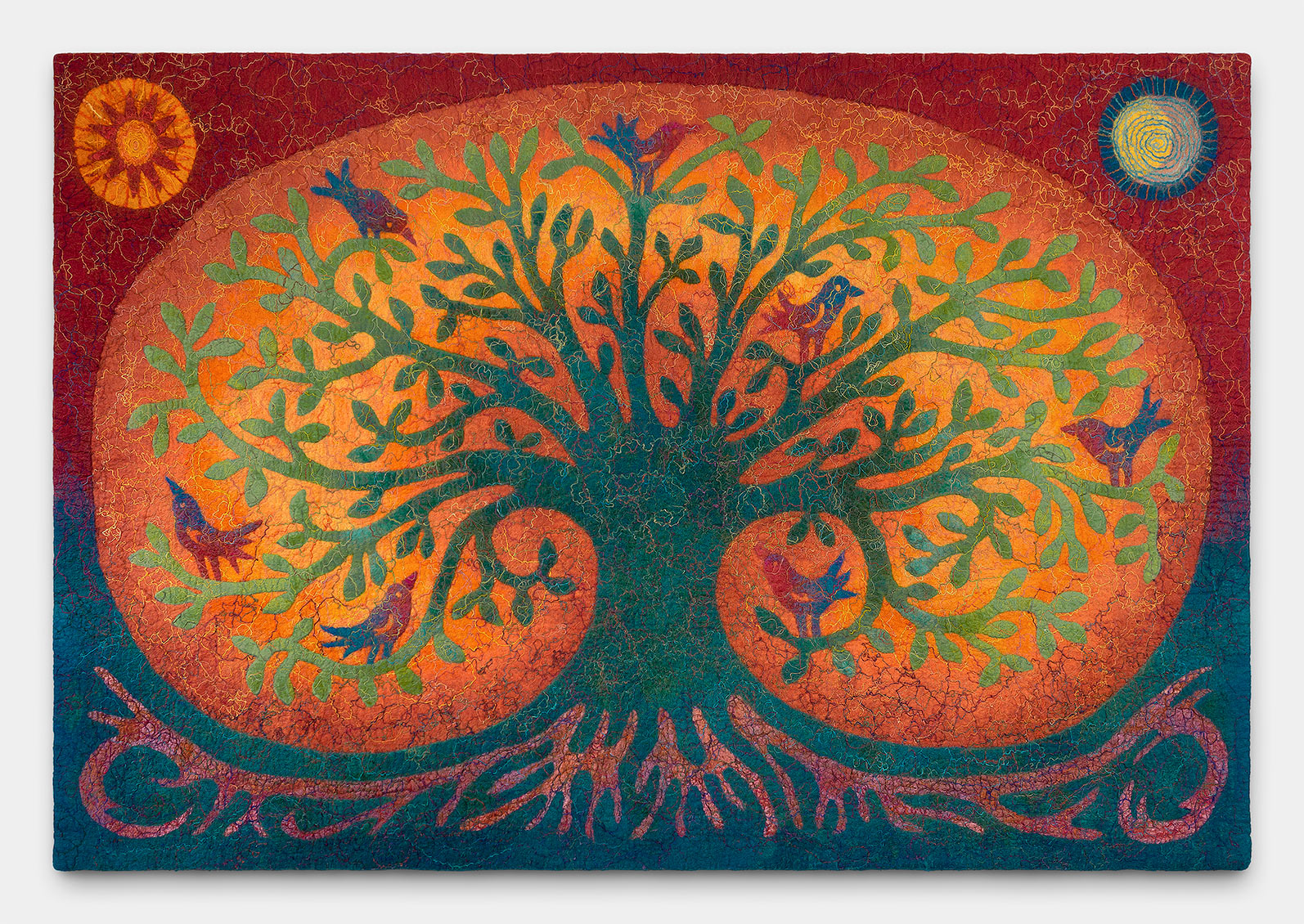 Lifetree with Seven Birds (version 1)<span style="font-size: 16px;">&nbsp&nbsp&nbsp|&nbsp&nbsp&nbsp</span><i>Életfa hét madárral (1. változat)</i>