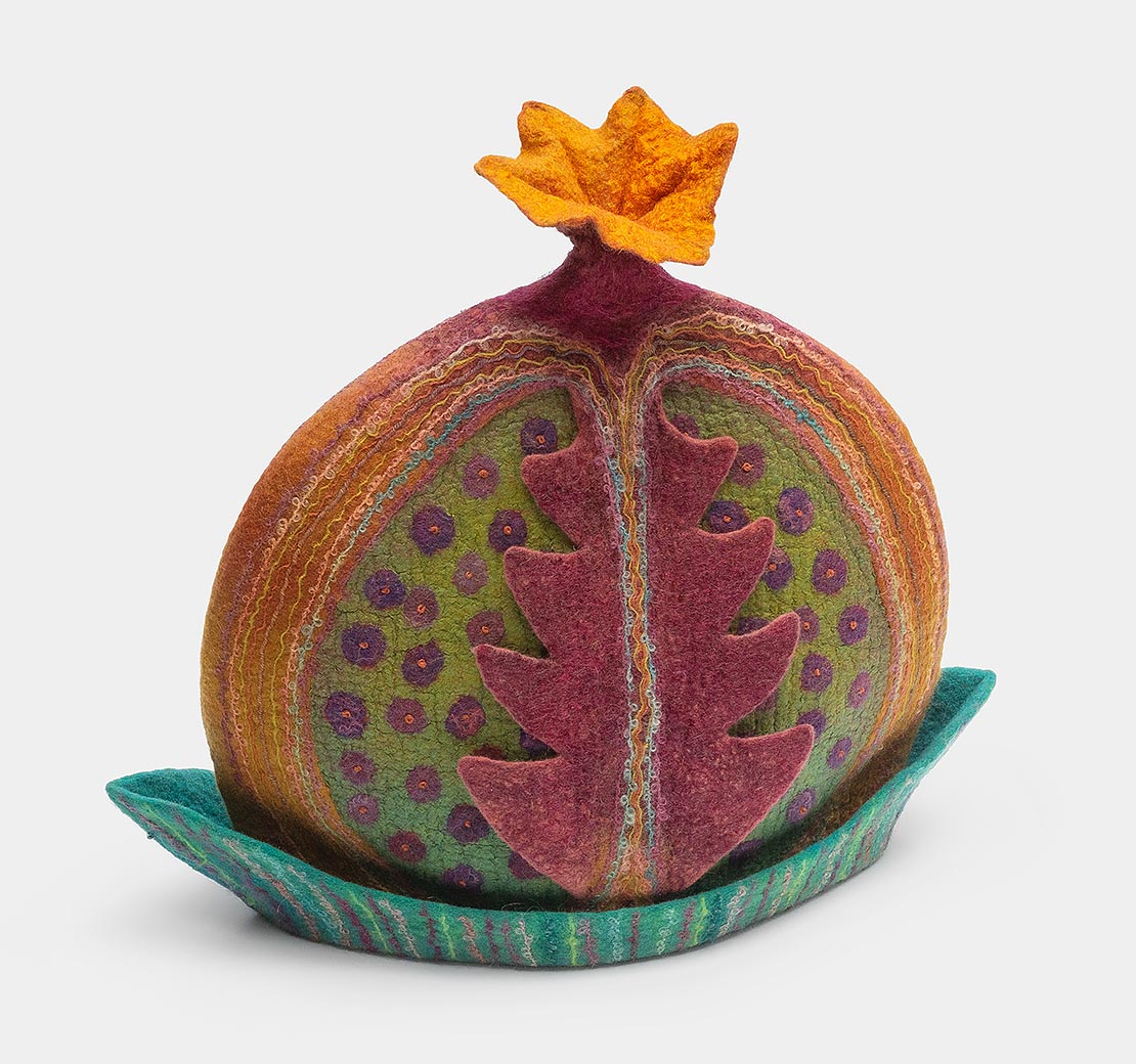 Teapot cozy pomegranate<span style="font-size: 16px;">&nbsp&nbsp&nbsp|&nbsp&nbsp&nbsp</span><i>Gránátalmás teamelegítő</i>