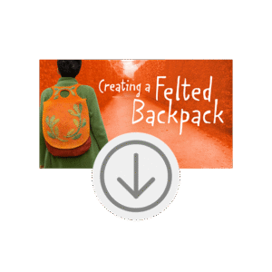 Download Ticket to FELTED BACKPACK tutorial video