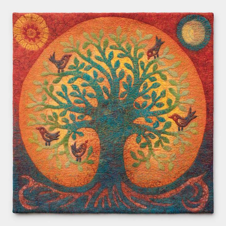 Lifetree with Sun and Moon