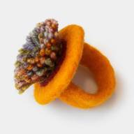 Felted rings with weaving<br><span style="font-size: 10px;">––––––––––––––––––––––––––––––––––––––––––––</span><br><i>Nemezgyűrűk szövéssel</i>