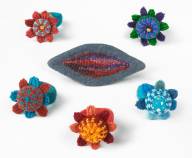 Felted rings with weaving<br><span style="font-size: 10px;">––––––––––––––––––––––––––––––––––––––––––––</span><br><i>Nemezgyűrűk szövéssel</i>