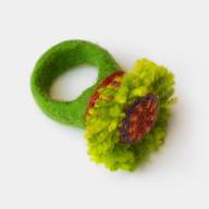 Felted rings with weaving<br><span style="font-size: 10px;">––––––––––––––––––––––––––––––––––––––––––––</span><br><i>Nemezgyűrűk szövéssel</i>